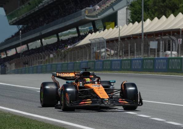 Formula 1 Aramco Grand Prix of Spain 2025 30 05 2025, Circuit de Catalunya, Barcelona, Formula 1 Aramco Grand Prix of Spain 2025 , pictured Oscar Piastri AUS , McLaren F1 Team nordphotoxGmbHx xBratic nph00250