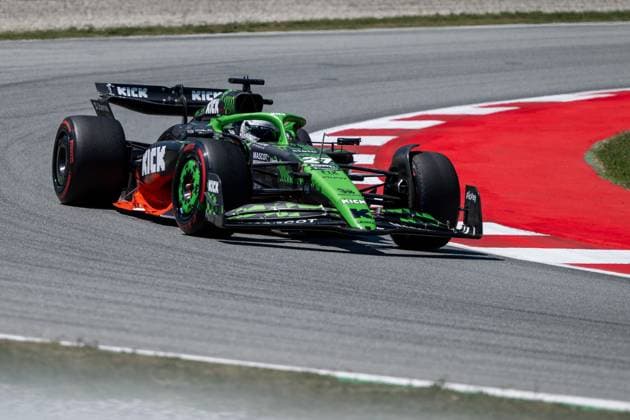 Nico Huelkenberg Stake F1 Team Kick Sauber, Germany, 27 in C45, ESP, Formula 1 World Championship, Aramco Grand Prix of Spain, Circuit de Barcelona Catalunya, Free Practice, 2025 season, 30 05 2025 ESP, Formula 1 World Championship, Aramco Grand Prix of Spain, Circuit de Barcelona Catalunya, Free Practice, 2025 season, 30 05 2025 Barcelona Copyright: xEibner-Pressefoto Memmlerx EP_MMR