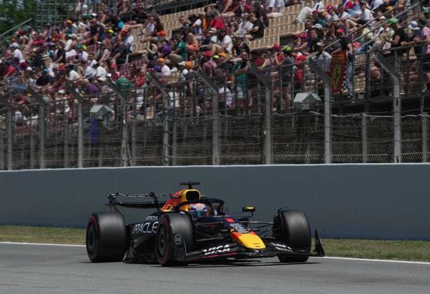 Formula 1 Aramco Grand Prix of Spain 2025 30 05 2025, Circuit de Catalunya, Barcelona, Formula 1 Aramco Grand Prix of Spain 2025 , pictured Max Verstappen NLD , Oracle Red Bull Racing nordphotoxGmbHx xBratic nph00250
