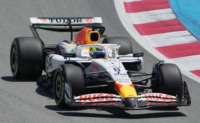 30 05 2025, Circuit de Catalunya, Barcelona, Formula 1 Aramco Grand Prix of Spain 2025 , in the picture Isack Hadjar FRA , Visa Cash App RB Formula One Team Photo by Hasan Bratic DeFodi Images