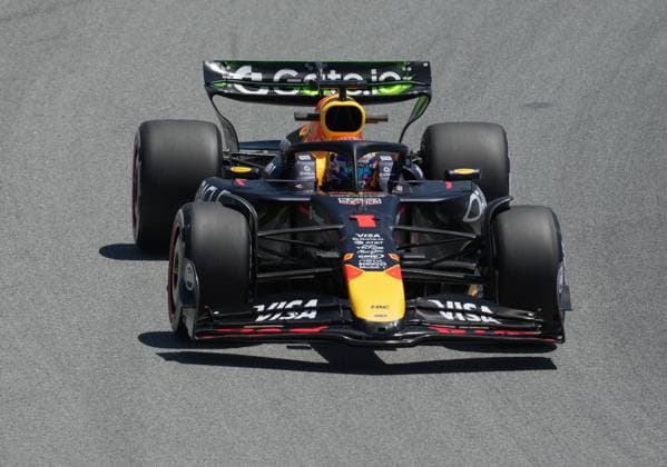 30 05 2025, Circuit de Catalunya, Barcelona, Formula 1 Aramco Spanish Grand Prix 2025 , pictured Max Verstappen NLD , Oracle Red Bull Racing Photo by Hasan Bratic DeFodi Images