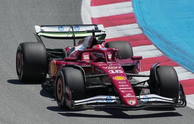 30 05 2025, Circuit de Catalunya, Barcelona, Formula 1 Aramco Grand Prix of Spain 2025 , in the picture Charles Leclerc MCO , Scuderia Ferrari HP Photo by Hasan Bratic DeFodi Images