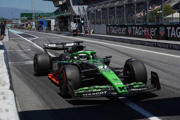 Formula 1 Aramco Grand Prix of Spain 2025 30 05 2025, Circuit de Catalunya, Barcelona, Formula 1 Aramco Grand Prix of Spain 2025 , pictured Nico Hülkenberg DEU , Stake F1 Team Kick Sauber nordphotoxGmbHx xBratic nph00250