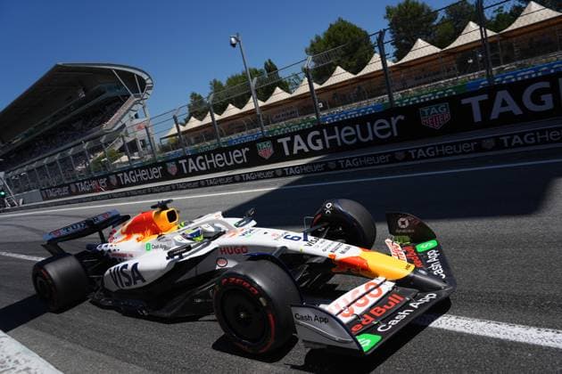 Formula 1 Aramco Grand Prix of Spain 2025 30 05 2025, Circuit de Catalunya, Barcelona, Formula 1 Aramco Grand Prix of Spain 2025 , pictured Isack Hadjar FRA , Visa Cash App RB Formula One Team nordphotoxGmbHx xBratic nph00250