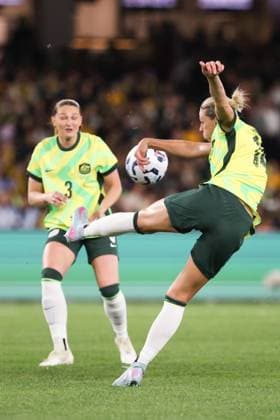 May 30, 2025, Melbourne, Victoria, Australia: MELBOURNE, AUSTRALIA - MAY 30: Alanna Kennedy of Australia during an International Friendly, Länderspiel, Nationalmannschaft match between Australia s Matildas and Argentina at Marvel Stadium on May 30, 2025 in Melbourne, Australia. Melbourne Australia - ZUMAp121 20250530_zsp_p121_026 Copyright: xChrisxPutnamx