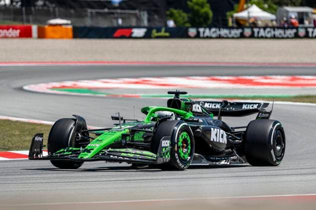 30th May 2025; Circuit de Barcelona-Catalunya, Barcelona, Spain; Formula 1 Spanish Grand Prix 2025: Free Practice Day; Nico Hulkenberg of the Stake F1 Team Kick Sauber drives the C45 at the Circuit of Catalunya  ActionPlus12795834 PabloxGuillen