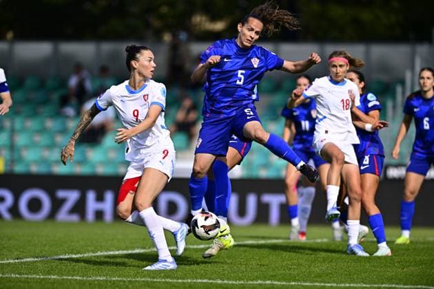 Football, Women, Nations League, Czech Republic - Croatia