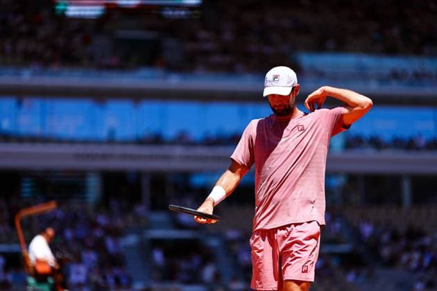 2025.05.30 Paryz French Open Roland Garros 2025 Quentin Halys - Holger Rune N z Quentin Halys Foto Pawel Andrachiewicz PressFocus 2025.05.30 Paris Tennis French Open Roland Garros 2025 Quentin Halys - Holger Rune Quentin Halys Credit: Pawel Andrachiewicz PressFocus NEWSPIX.PL --- newspix.pl POLAND OUT! 