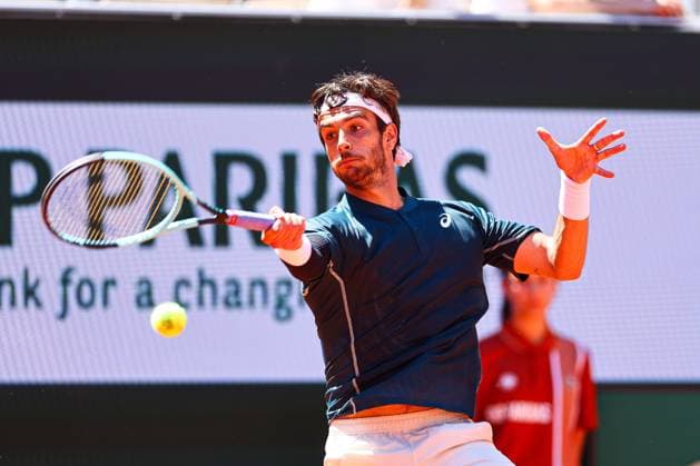 2025.05.30 Paryz French Open Roland Garros 2025 Lorenzo Musetti - Mariano Navone N z Lorenzo Musetti Foto Pawel Andrachiewicz PressFocus 2025.05.30 Paris Tennis French Open Roland Garros 2025 Lorenzo Musetti - Mariano Navone Lorenzo Musetti Credit: Pawel Andrachiewicz PressFocus NEWSPIX.PL --- newspix.pl POLAND OUT! 