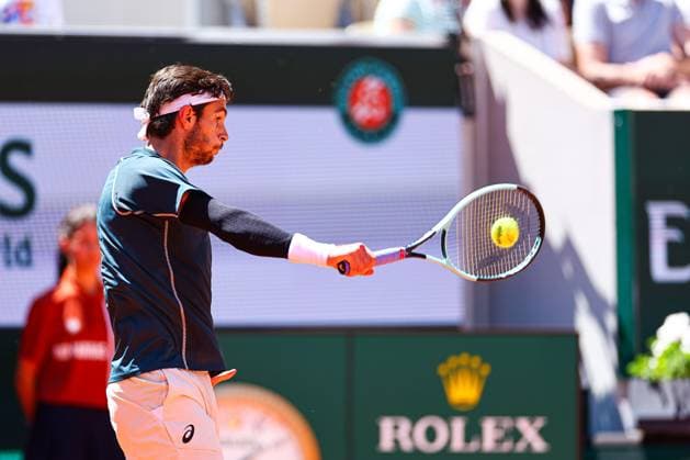2025.05.30 Paryz French Open Roland Garros 2025 Lorenzo Musetti - Mariano Navone N z Lorenzo Musetti Foto Pawel Andrachiewicz PressFocus 2025.05.30 Paris Tennis French Open Roland Garros 2025 Lorenzo Musetti - Mariano Navone Lorenzo Musetti Credit: Pawel Andrachiewicz PressFocus NEWSPIX.PL --- newspix.pl POLAND OUT! 
