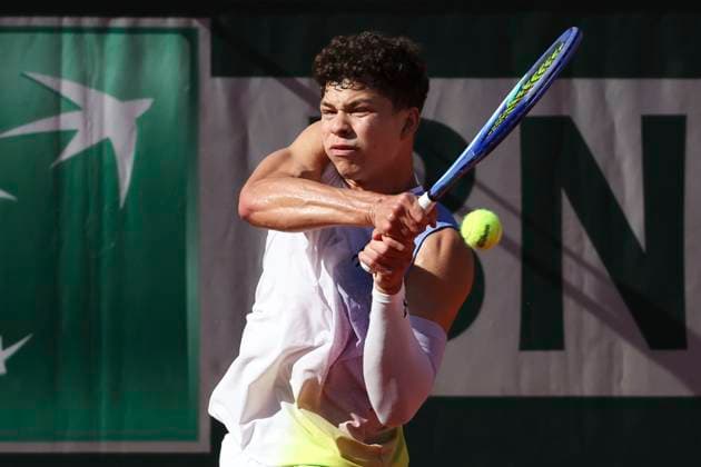 TENNIS : Roland Garros 2025 - Internationaux de France - 30 05 2025 Ben Shelton (USA) Vs Matteo Gigante (ITA) ParisFrance  Copyright: xMichtofx