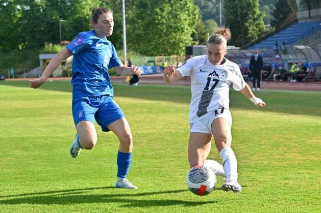 Football, Women, Nations League, Slovenia - Greece