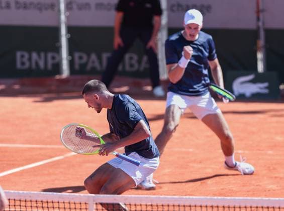 Jakob Schnaitter, Mark Wallner Cap , Men Doubles, Men s Doubles Tennis French Open 2025 Roland Garros Paris France 30 May 2025 Copyright: xJuergenxHasenkopfx