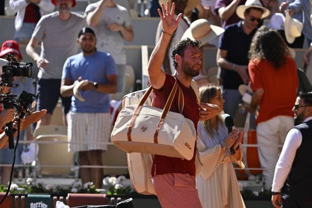 Tennis : Roland Garros 2025 - ITF - Tennis - Roland Garros 2025 - ITF - Quentin Halys - France France  Copyright: xChryslenexCaillaudx Psnewzx