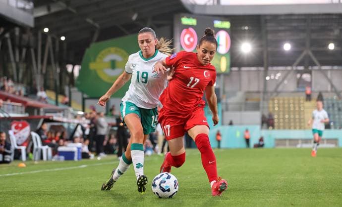 Football, Women, Nations League, Ireland - Turkey