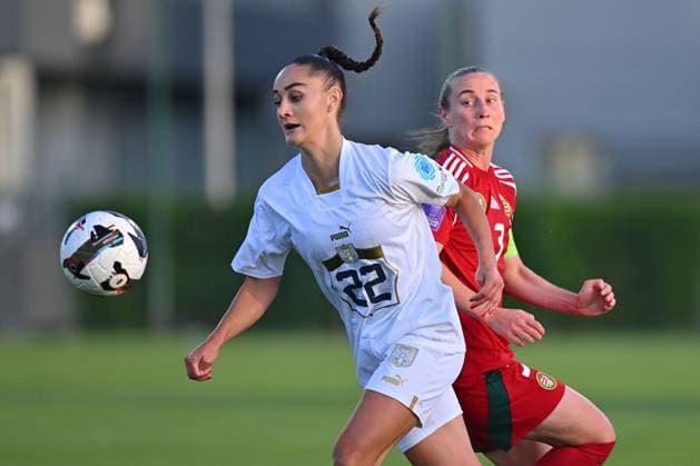 SERBIA vs HUNGARY NINA MATEJIC football Serbia vs Hungary Nations league sports center FSS, Stara Pazova 30.05.2025. Foto: FOOTBALL, SERBIA, HUNGARY, NATIONS LEAGUE, WOMEN Stara Pazova Sports center Stara Pazova Serbia Copyright: xMarkoxMetlas xMNxPressx