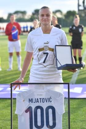 SERBIA vs HUNGARY MILICA MIJATOVIC football Serbia vs Hungary Nations league sports center FSS, Stara Pazova 30.05.2025. Foto: FOOTBALL, SERBIA, HUNGARY, NATIONS LEAGUE, WOMEN Stara Pazova Sports center Stara Pazova Serbia Copyright: xMarkoxMetlas xMNxPressx