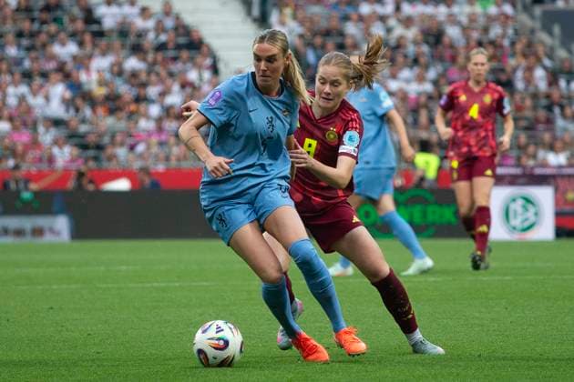 Football, Women, Nations League, Germany - Netherlands