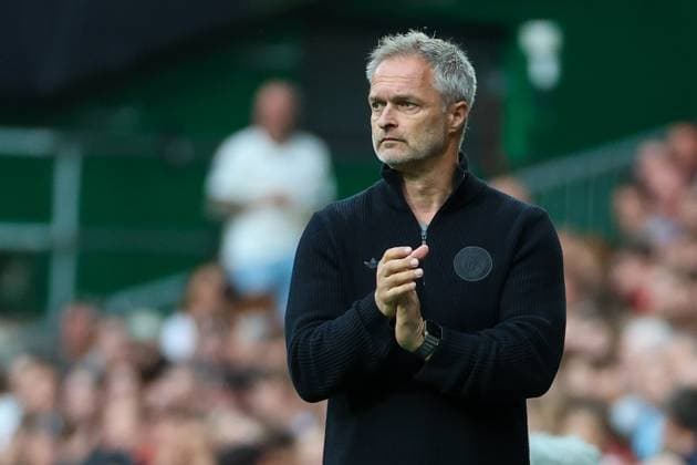 UEFA Womens Nations League Germany Netherlands on 30 05 2025 at Weserstadion in Bremen Coach Christian Wück Wueck Germany is satisfied MH