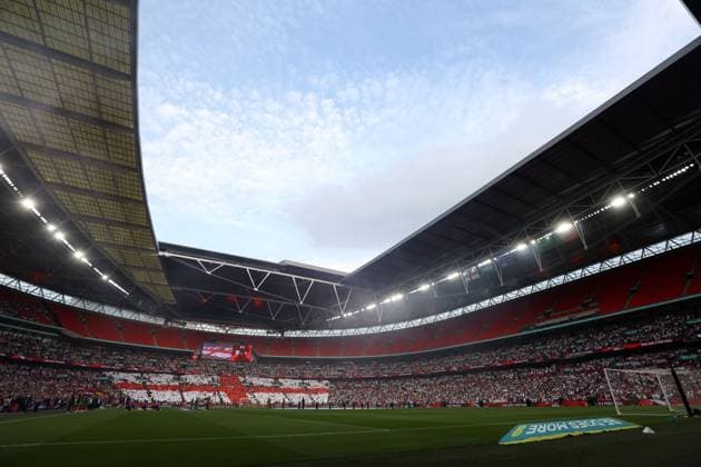 The national anthems are performed before kick off England Women v Portugal Women, UEFA Women s Nations League - League A - Group 3, Football, Wembley Stadium, London, UK - 30 May 2025 EDITORIAL USE ONLY No use with unauthorised audio, video, data, fixture lists, club league logos or live services. Online in-match use limited to 120 images, no video emulation. No use in betting, games or single club league player publications. Copyright: xKieranxMcManus Shutterstockx 15330900z