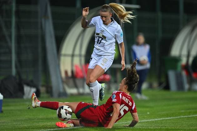 SERBIA vs HUNGARY ALLEGRA POLJAK football Serbia vs Hungary Nations league sports center FSS, Stara Pazova 30.05.2025. Foto: FOOTBALL, SERBIA, HUNGARY, NATIONS LEAGUE, WOMEN Stara Pazova Sports center Stara Pazova Serbia Copyright: xMarkoxMetlas xMNxPressx