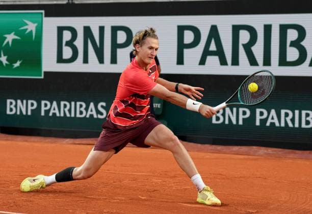 TENNIS - French Open 2025 PARIS,FRANCE,30.MAY.25 - TENNIS - ATP, Tennis Herren World Tour, French Open, Roland Garros, Grand Slam. Image shows Sebastian Korda (USA).  GEPAxpictures xMichaelxRiedler