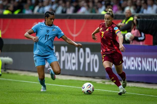 UWNL Germany vs Netherlands 30 05 25 Giulia Gwinn Nr 07, Germany vs Esmee Brugts Nr 11, Netherlands UWNL Germany vs Netherlands, Weserstadion on 30 05 25 Copyright: xBEAUTIFULxSPORTS MarioxM.xKobergx