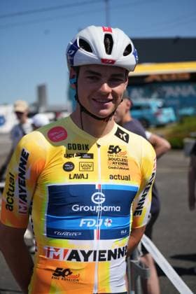 CYCLING - BOUCLES DE LA MAYENNE 2025 - STAGE 1 GRUEL Thibaud during the Stage 1 of the Boucles de la Mayenne - CrÃ dit Mutuel, UCI ProSeries Cycling event, Renault Saint-Berthevin - JuvignÃ (166 Km) on 30 May 2025 in JuvignÃ , France - Photo Laurent Lairys PSNEWZ Juvign?France  Copyright: xLaurentxLairysx