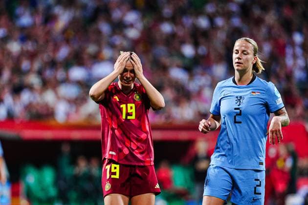 Disappointment after missed goal Klara Buehl Germany, 19 GER, Germany vs Netherlands, Football, Women, UEFA Nations League, Matchday 5, Season 2024 25, 30 05 2025 GER, Germany vs Netherlands, Football, Women, UEFA Nations League, Matchday 5, Season 2024 25, 30 05 2025 Bremen Copyright: xEibner-Pressefoto MarcelxvonxFehrnx EP_MFN
