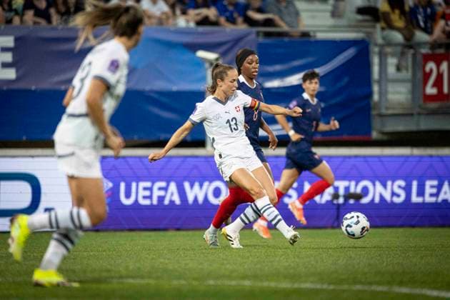 FOOTBALL: UEFA Women™s Nations League 2025 France vs Suisse 30 May 2025 - Stade Marcel Picot, Nancy. France Lia Walti of Switzerland 13  Copyright: xelyxandroxcegarrax