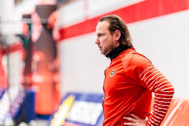 Nikolas Katsigiannis TuS N Luebbecke, 01 GER, TuS N Luebbecke vs HSG Nordhorn Lingen, Handball, 2 Bundesliga, 33 Matchday, Season 2024 2025, 30 05 2025 GER, TuS N Luebbecke vs HSG Nordhorn Lingen, Handball, 2 Bundesliga, 33 Matchday, Season 2024 2025, 30 05 2025 Luebbecke Copyright: xEibner-Pressefoto JanxRollingerx EP_JSK