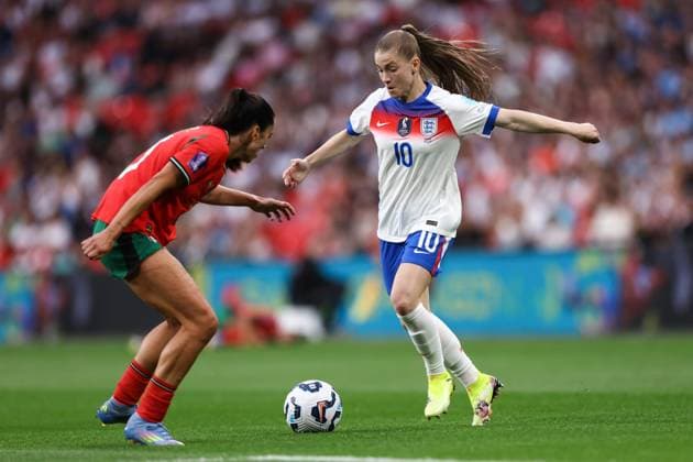 UEFA Women s Nations League 30. Mai 2025, London UEFA Women s Nations League England gegen Portugal Jessica Park aus England Foto Jacques Feeney Abseits London UK  Copyright: xJacquesxFeeneyx xOffsidexOffside