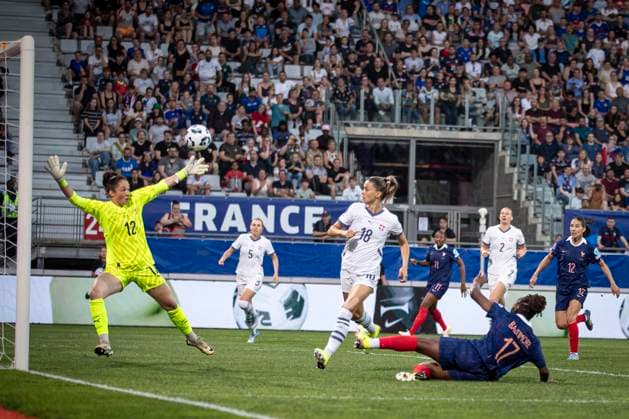 FOOTBALL: UEFA Women™s Nations League 2025 France vs Suisse 30 May 2025 - Stade Marcel Picot, Nancy. France Sandy Baltimore of France 17  Copyright: xElyxandroxCEGARRAx
