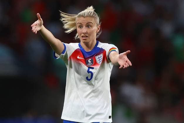 Leah Williamson (captain) of England Women England Women v Portugal Women, UEFA Women s Nations League - League A - Group 3, Football, Wembley Stadium, London, UK - 30 May 2025 EDITORIAL USE ONLY No use with unauthorised audio, video, data, fixture lists, club league logos or live services. Online in-match use limited to 120 images, no video emulation. No use in betting, games or single club league player publications.  Copyright: xKieranxMcManus Shutterstockx 15330900dj
