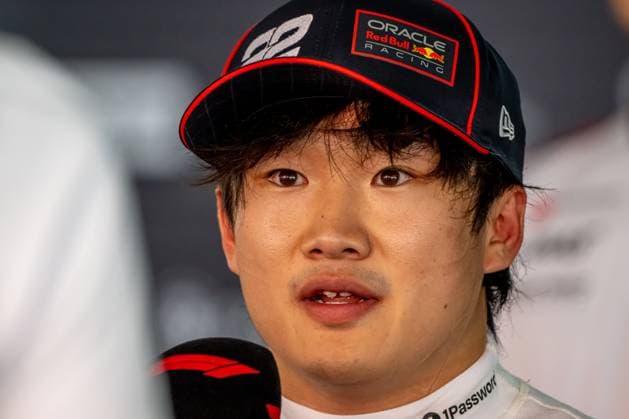 MONTMELO, SPAIN: Yuki Tsunoda, racing for the Red Bull Racing team during the 2025 Formula 1 Spanish Grand Prix at the Circuit de Barcelona-Catalunya in Montmelo, Spain