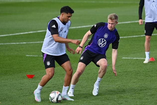 Football, Nations League, Germany national team, Nadiem Amiri has to leave injured - Archive