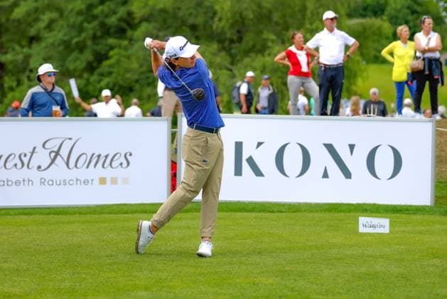 SALZBURG, AUSTRIA - 30.05.2025: Maximilian STEINLECHNER (AUT) of Austrian Alpine Open 2025 at GC Gut Altentann on May 30, 2025 in Austria.