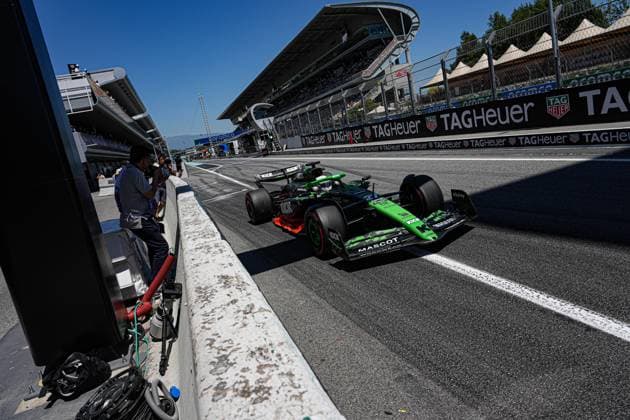 May 30, 2025, Barcelona, Catalunya, Spain: Nico Hulkenberg (GER) - Stake F1 Team Sauber - Sauber C45 - Ferrari during Formula 1 Aramco Gran Premio de Espana 2025 - Circuit de Catalunya, Barcelona, Spain, May29, 1 Jun 2025 Barcelona Spain - ZUMAm217 20250530_zsp_m217_021 Copyright: xAlessioxDexMarcox