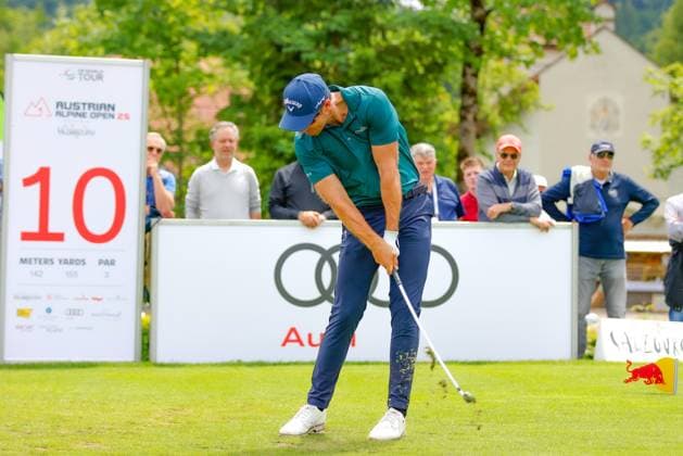SALZBURG, AUSTRIA - 30.05.2025: Andrea PAVAN (ITA) of Austrian Alpine Open 2025 at GC Gut Altentann on May 30, 2025 in Austria.