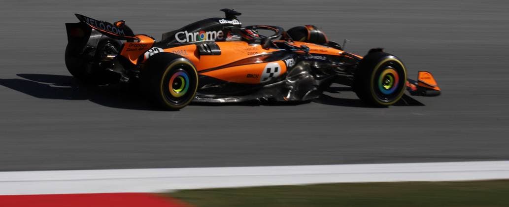 May 30, 2025, Sabadell, Barcelona, Spain: Montmelo Spain May 30, 2025 Oscar Piastri (81 AUS McLaren ) during Free Practice 1 at the Formula 1 Aramaco Spain Grand Prix 2024 in Montmelo Spain on 30 May 2025 Sabadell Spain - ZUMAu50_ 20250530_zsp_u50_069 Copyright: xXavixUrgelesx