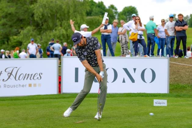 SALZBURG, AUSTRIA - 30.05.2025: Joel MOSCATEL (ESP) of Austrian Alpine Open 2025 at GC Gut Altentann on May 30, 2025 in Austria.