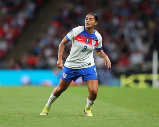 London, England, May 30 2025: Jess Carter (3 England) during the UEFA Womens Nations League game between England and Portugal at Wembley Stadium in London, England. (Jay Patel SPP) Copyright: xJayxPatel SPPx spp-en-JaPa-ENGvPOR_20250530_0405