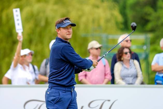 SALZBURG, AUSTRIA - 30.05.2025: Björn AKESSON (SWE) of Austrian Alpine Open 2025 at GC Gut Altentann on May 30, 2025 in Austria.