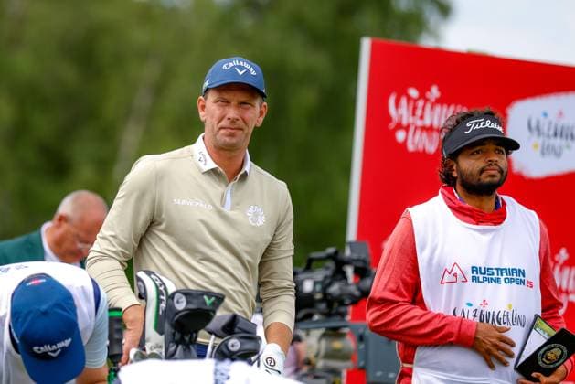 SALZBURG, AUSTRIA - 30.05.2025: Marcel SIEM (GER) of Austrian Alpine Open 2025 at GC Gut Altentann on May 30, 2025 in Austria.