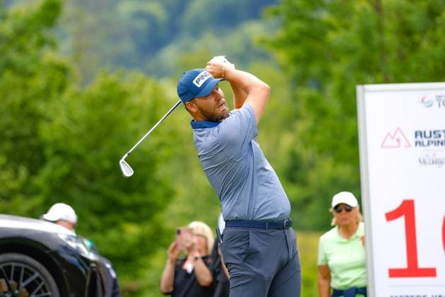 SALZBURG, AUSTRIA - 30.05.2025: Daniel BROWN (ENG) of Austrian Alpine Open 2025 at GC Gut Altentann on May 30, 2025 in Austria.