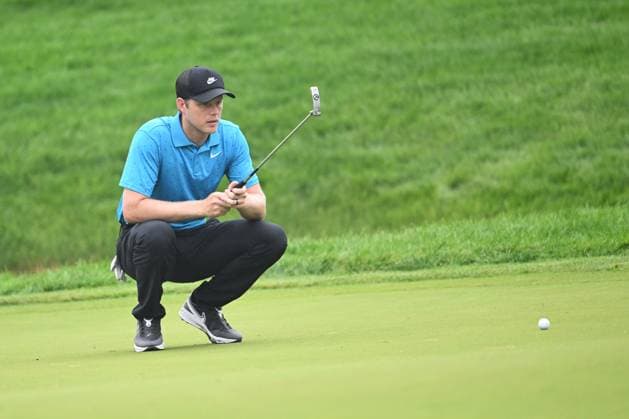 PGA, Golf Herren 2025: The Memorial Tournament MAY 30 May 30, 2025: Cam Davis (AUS) before putting on the 14th green during Round 2 of the Memorial Tournament in Dublin, Ohio. Brent Clark Cal Media (Credit Image: Â Brent Clark Cal Sport Media) Dublin Oh USA EDITORIAL USE ONLY Copyright: xx ZUMA-20250530_zma_c04_043.jpg BrentxClarkx csmphotothree387757