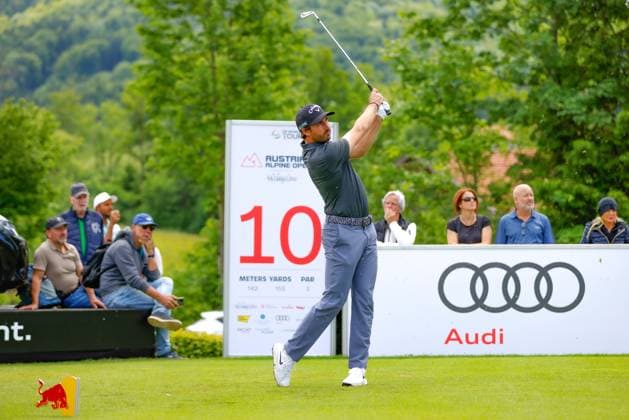 SALZBURG, AUSTRIA - 30.05.2025: Frederic LACROIX (FRA) of Austrian Alpine Open 2025 at GC Gut Altentann on May 30, 2025 in Austria.