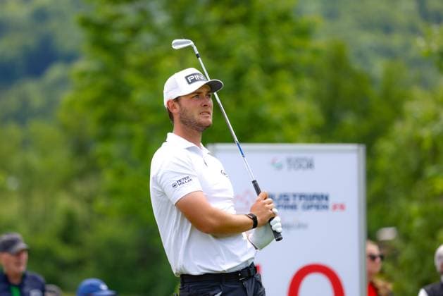 SALZBURG, AUSTRIA - 30.05.2025: Hamish BROWN (DEN) of Austrian Alpine Open 2025 at GC Gut Altentann on May 30, 2025 in Austria.