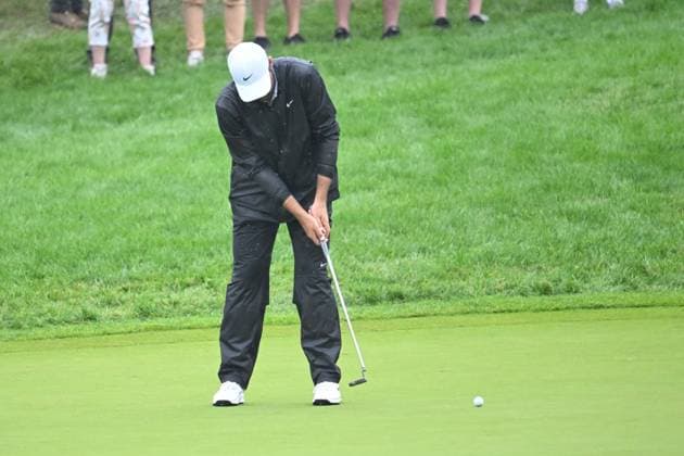 PGA, Golf Herren 2025: The Memorial Tournament MAY 30 May 30, 2025: Scottie Scheffler (USA) putts on the 9th hole during Round 2 of the Memorial Tournament in Dublin, Ohio. Brent Clark Cal Media (Credit Image: Â Brent Clark Cal Sport Media) Dublin Oh USA EDITORIAL USE ONLY Copyright: xx ZUMA-20250530_zma_c04_063.jpg BrentxClarkx csmphotothree387773