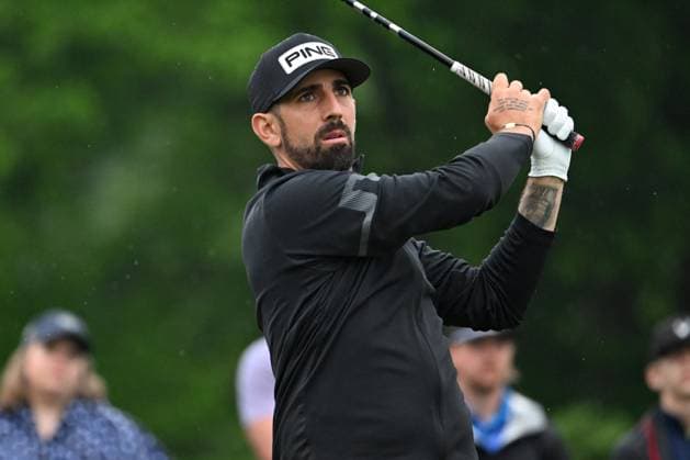 PGA, Golf Herren 2025: The Memorial Tournament MAY 30 May 30, 2025: Matthieu Pavon (FRA) drives off the 1st teeduring Round 2 of the Memorial Tournament in Dublin, Ohio. Brent Clark Cal Media (Credit Image: Brent Clark Cal Sport Media) Dublin Oh USA EDITORIAL USE ONLY Copyright: xx ZUMA-20250530_zma_c04_081.jpg BrentxClarkx csmphotothree387810